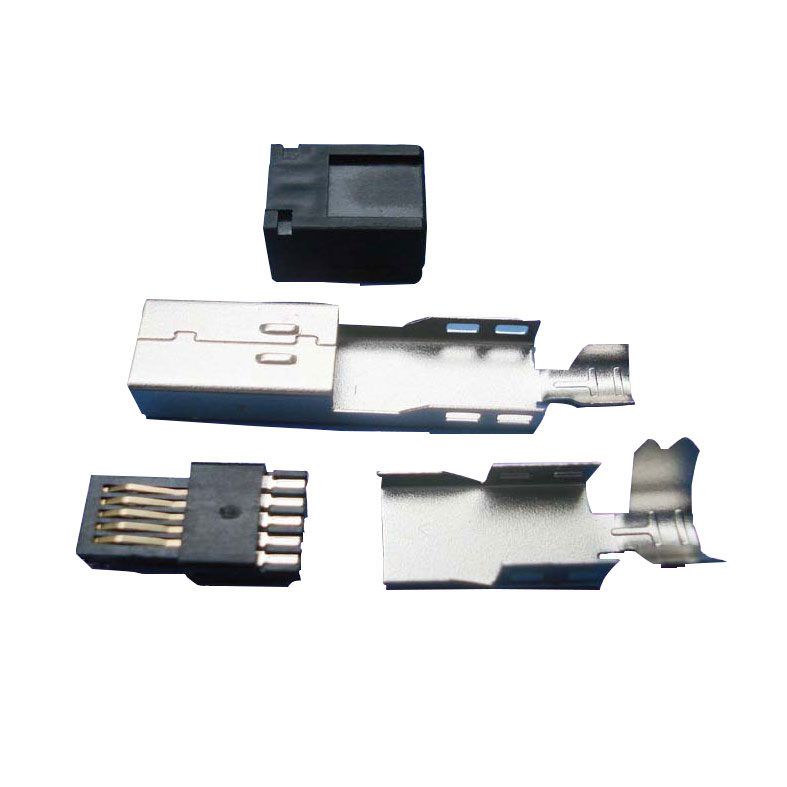 YS-11-0065 1394 9P公頭四件式+膠護(hù)套